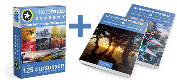 Photofacts Academy + De Fotografiebijbel + Sportfotobijbel