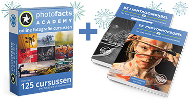 Photofacts Academy + De Lightroombijbel + Photoshopbijbel
