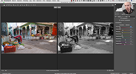 Zwart-wit in Photoshop: Zwart-wit aanpassingslagen combineren