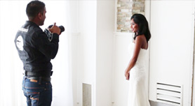 De bruid fotograferen