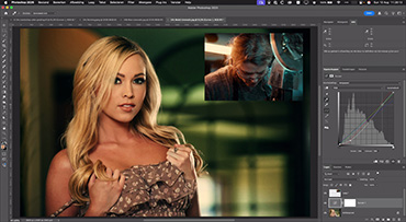 Color grading met curven