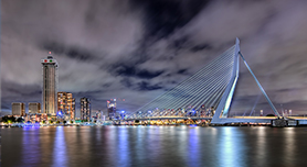 Cityscape in Rotterdam