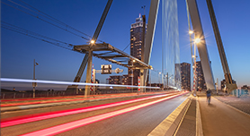 Motion-blur in Rotterdam