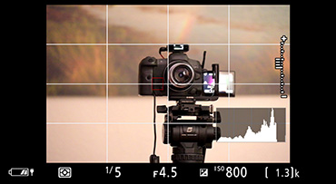 Eenvoudige belichtingscorrectie aanzetten