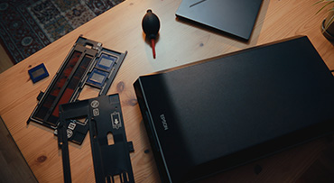 Digitaliseren met een filmscanner