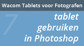 Tablet gebruiken in Photoshop