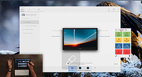 Onscreen shortcuts