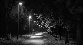 Een zwart-wit nachtfoto in Lightroom Classic 